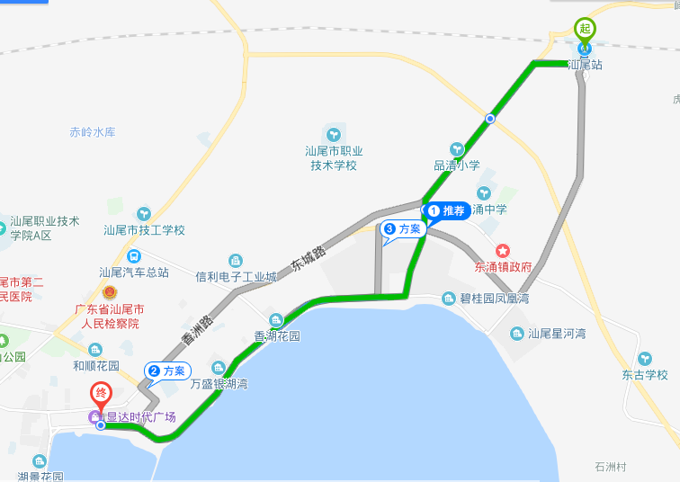 比赛地点:广东省汕尾市城区显达广场